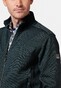Baileys Sweat Cardigan Zip Two-Tone Jacquard Vest Donker Groen