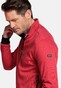 Baileys Sweat Cardigan Zip Two-Tone Oxford Doubleface Jacquard Interlock Vest Coral