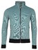 Baileys Sweat Cardigan Zip Two-Tone Oxford Doubleface Jacquard Interlock Vest Steel Blue