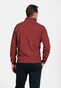 Baileys Sweat Cardigan Zip Waffle Interlock Vest Stone Red