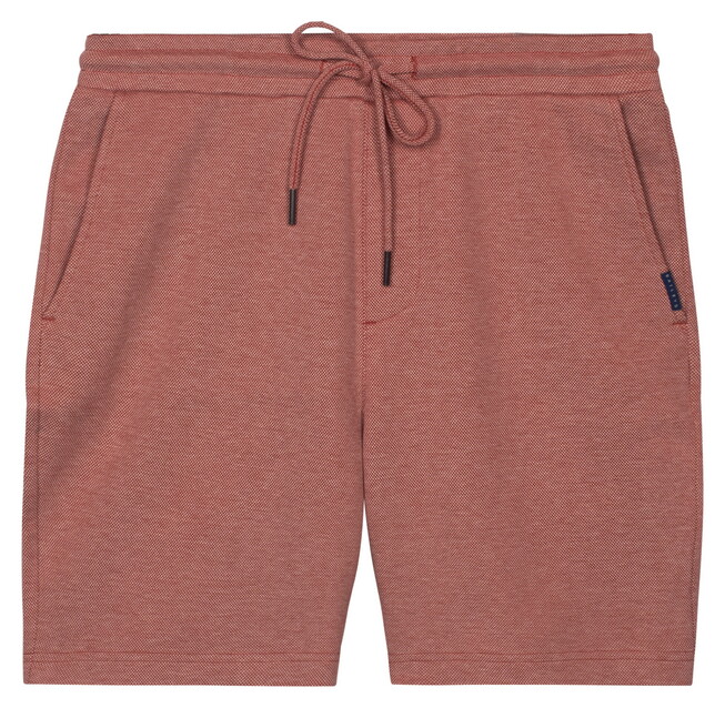 Baileys Sweat Drawstring 2Tone Oxford Doubleface Jacquard Interlock Joggingbroek Terra