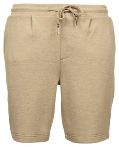 Baileys Sweat Drawstring Two-Tone Oxford Doubleface Jacquard Interlock Bermuda Deep Sand