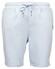 Baileys Sweat Drawstring Two-Tone Oxford Doubleface Jacquard Interlock Bermuda Pastel Blauw