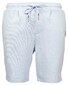Baileys Sweat Drawstring Two-Tone Oxford Doubleface Jacquard Interlock Bermuda Pastel Blauw