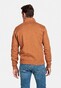Baileys Sweat Front Two-Tone Honeycomb Doubleface Interlock Trui Donker Goud
