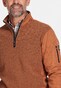 Baileys Sweat Front Two-Tone Honeycomb Doubleface Interlock Trui Donker Goud