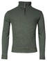 Baileys Sweat Front Two-Tone Honeycomb Doubleface Interlock Trui Donker Groen