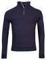 Baileys Sweat Front Two-Tone Honeycomb Doubleface Interlock Trui Navy