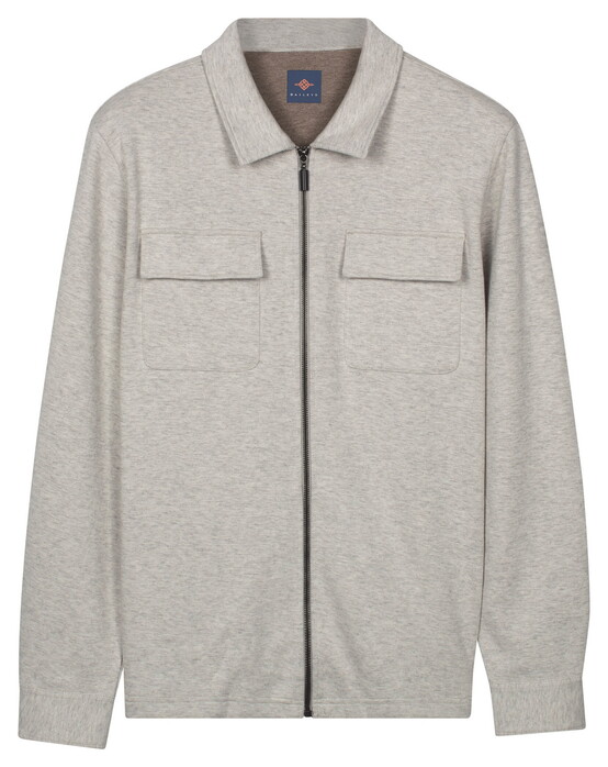 Baileys Sweat Full Zip Chest Pockets Vest Shell
