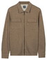 Baileys Sweat Full Zip Chest Pockets Vest Taupe