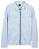 Baileys Sweat Full Zip Double Chest Pocket Two-Tone Cardigan Sky Blue
