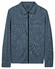 Baileys Sweat Full Zip Double Chest Pocket Two-Tone Vest Dark Blue