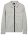Baileys Sweat Full Zip Double Chest Pocket Two-Tone Vest Midden Grijs