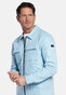 Baileys Sweat Full Zip Double Chest Pocket Two-Tone Vest Sky Blue