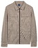 Baileys Sweat Full Zip Double Chest Pocket Two-Tone Vest Taupe