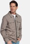 Baileys Sweat Full Zip Double Chest Pocket Two-Tone Vest Taupe