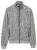 Baileys Sweat Full Zip Fine Two-Tone Cardigan Stone Grey