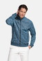 Baileys Sweat Full Zip Fine Two-Tone Vest Dark Blue