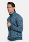 Baileys Sweat Full Zip Fine Two-Tone Vest Dark Blue