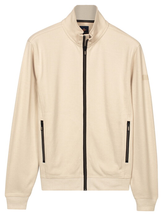 Baileys Sweat Full Zip Fine Two-Tone Vest Shell