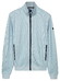 Baileys Sweat Full Zip Fine Two-Tone Vest Sky Blue