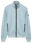 Baileys Sweat Full Zip Fine Two-Tone Vest Sky Blue