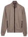 Baileys Sweat Full Zip Fine Two-Tone Vest Taupe