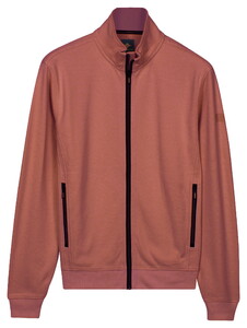 Baileys Sweat Full Zip Fine Two-Tone Vest Terra