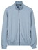 Baileys Sweat Full Zip Heavy Piqué Structure Vest Cloud Blue