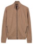 Baileys Sweat Full Zip Subtle Faux-Uni Vest Taupe