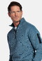 Baileys Sweat Half Zip Oxford Doubleface Interlock Pullover Navy