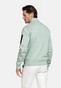 Baileys Sweat Half Zip Oxford Doubleface Interlock Trui Misty Green