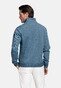 Baileys Sweat Half Zip Subtle Faux Uni Two-Tone Trui Dark Blue