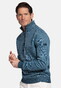 Baileys Sweat Half Zip Subtle Faux Uni Two-Tone Trui Dark Blue
