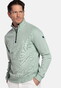 Baileys Sweat Half Zip Subtle Faux Uni Two-Tone Trui Misty Green