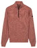 Baileys Sweat Half Zip Subtle Faux Uni Two-Tone Trui Terra