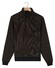 Baileys Sweat Half Zip Two-Tone Jacquard Doubleface Interlock Trui Donker Camel