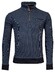 Baileys Sweat Halfzip 2-Tone Jacquard Trui Raf Blue