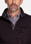 Baileys Sweat Halfzip 2-Tone Jacquard Trui Stone Red