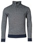 Baileys Sweat Halfzip Jacquard Doubleface Interlock Trui Beige