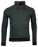 Baileys Sweat Halfzip Jacquard Doubleface Interlock Trui Misty Green