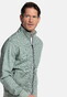 Baileys Sweat Texture Zip Yarn Dyed Jacquard Interlock Vest Soft Green