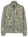 Baileys Sweat Texture Zip Yarn Dyed Jacquard Interlock Vest Soft Green