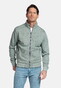 Baileys Sweat Texture Zip Yarn Dyed Jacquard Interlock Vest Soft Green