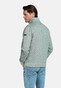 Baileys Sweat Texture Zip Yarn Dyed Jacquard Interlock Vest Soft Green