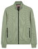 Baileys Sweat Zip Texture Jacquard Doubleface Vest Misty Green