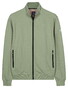 Baileys Sweat Zip Texture Jacquard Doubleface Vest Misty Green