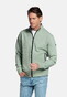 Baileys Sweat Zip Texture Jacquard Doubleface Vest Misty Green