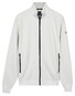 Baileys Sweat Zip Texture Jacquard Doubleface Vest Soft Grey