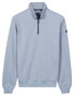 Baileys Sweatshirt Half Zip Heavy Piqué Structure Pullover Cloud Blue
